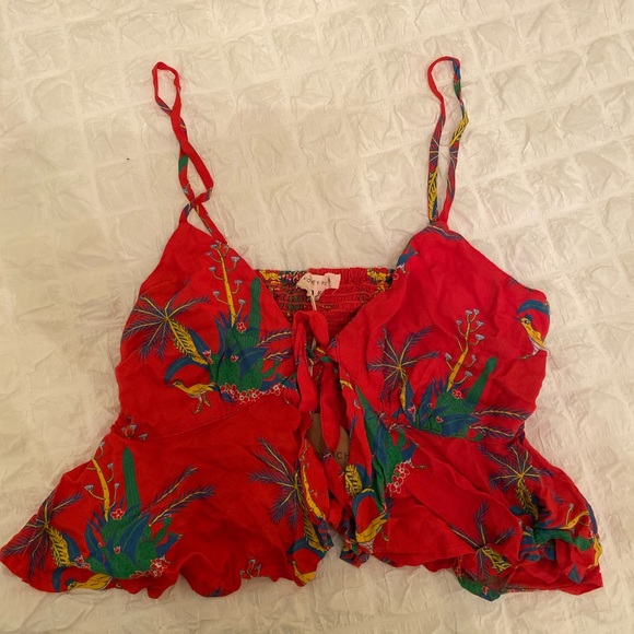 Honey punch tropical shirt - Picture 1 of 3